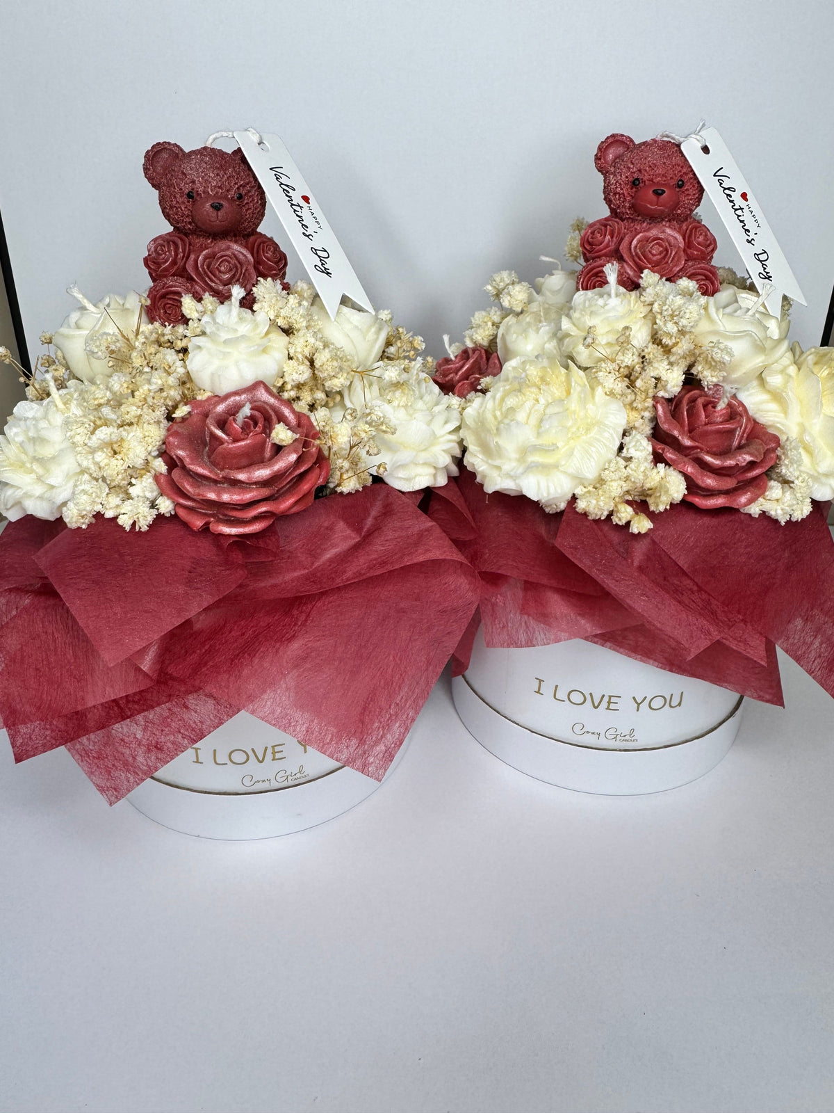 I LOVE YOU Candle Bouquet
