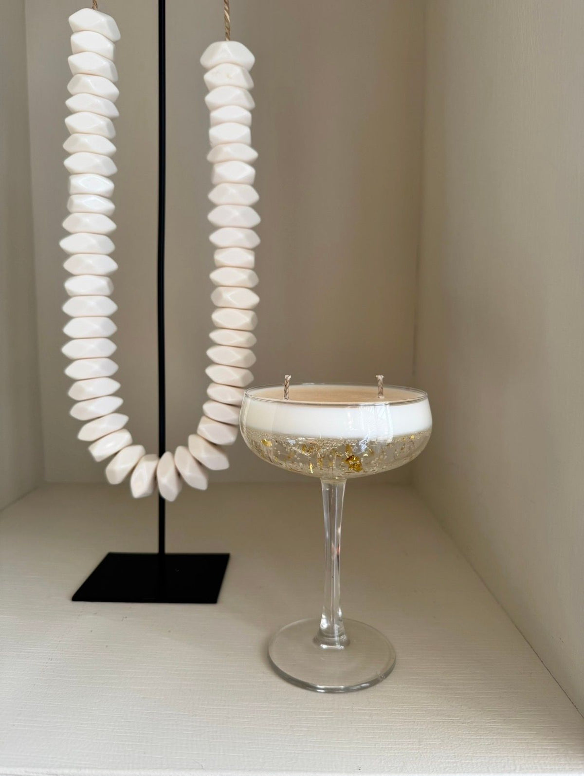 Champagne Candle