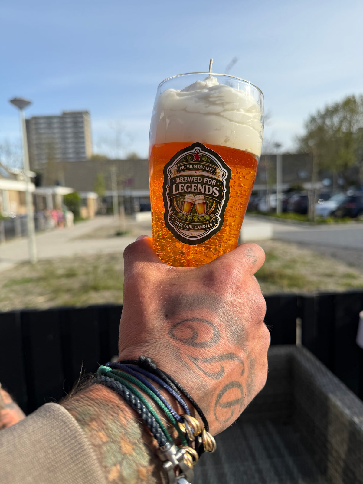 Beer Candle