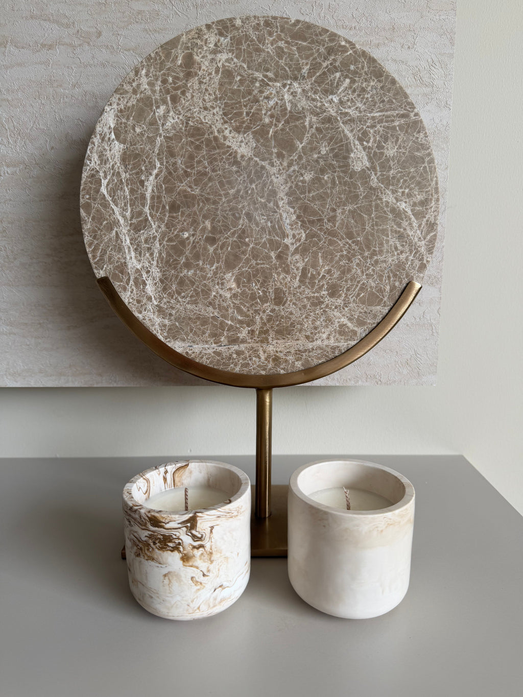 Jesmonite Candles