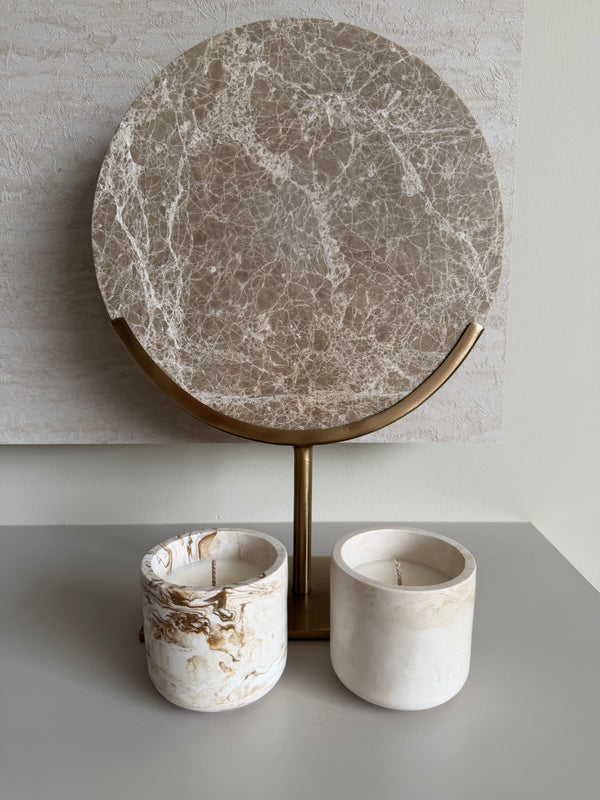 Jesmonite Candles