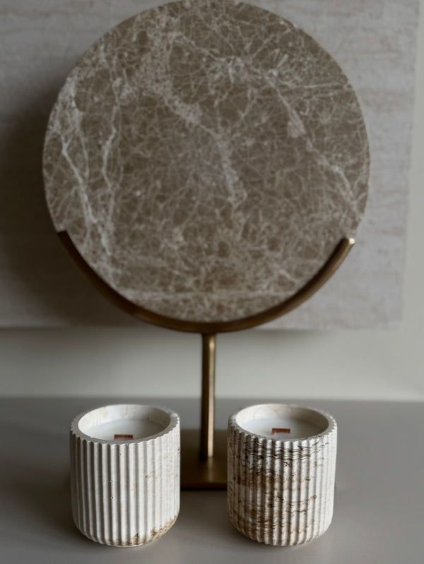 Ribbed Candles